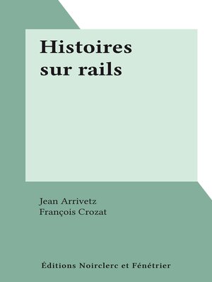 cover image of Histoires sur rails